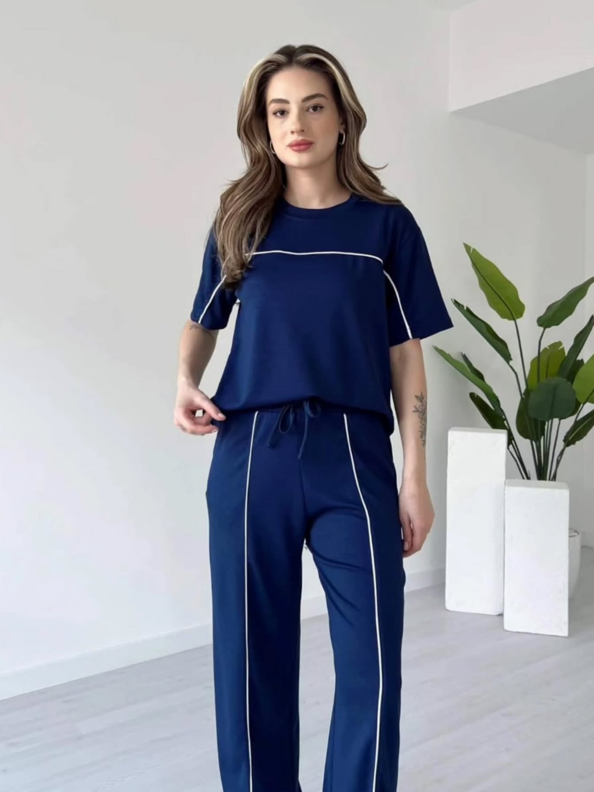 Linear Luxe Co-ord Set