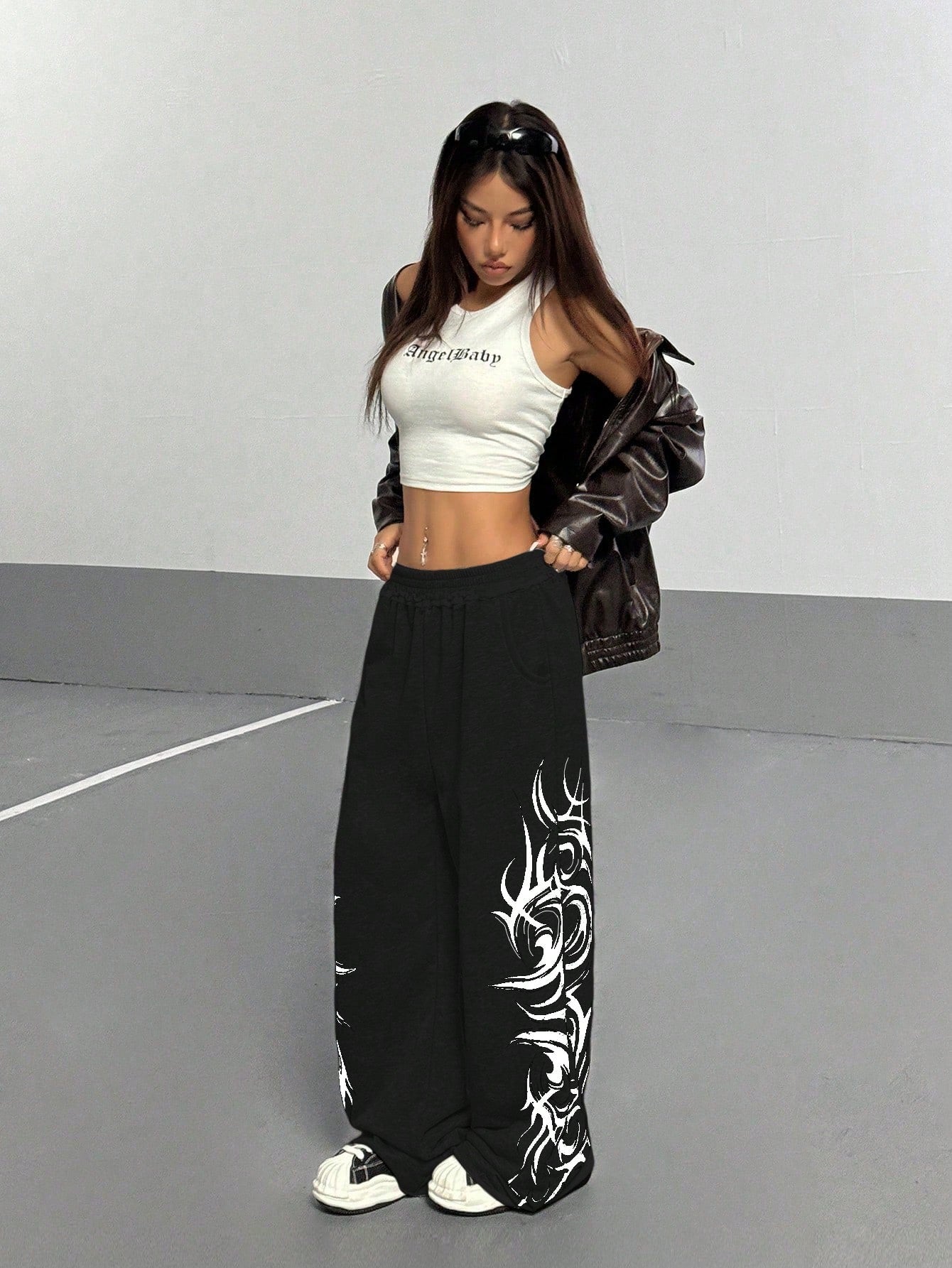 Goth Moth Sweat Pants