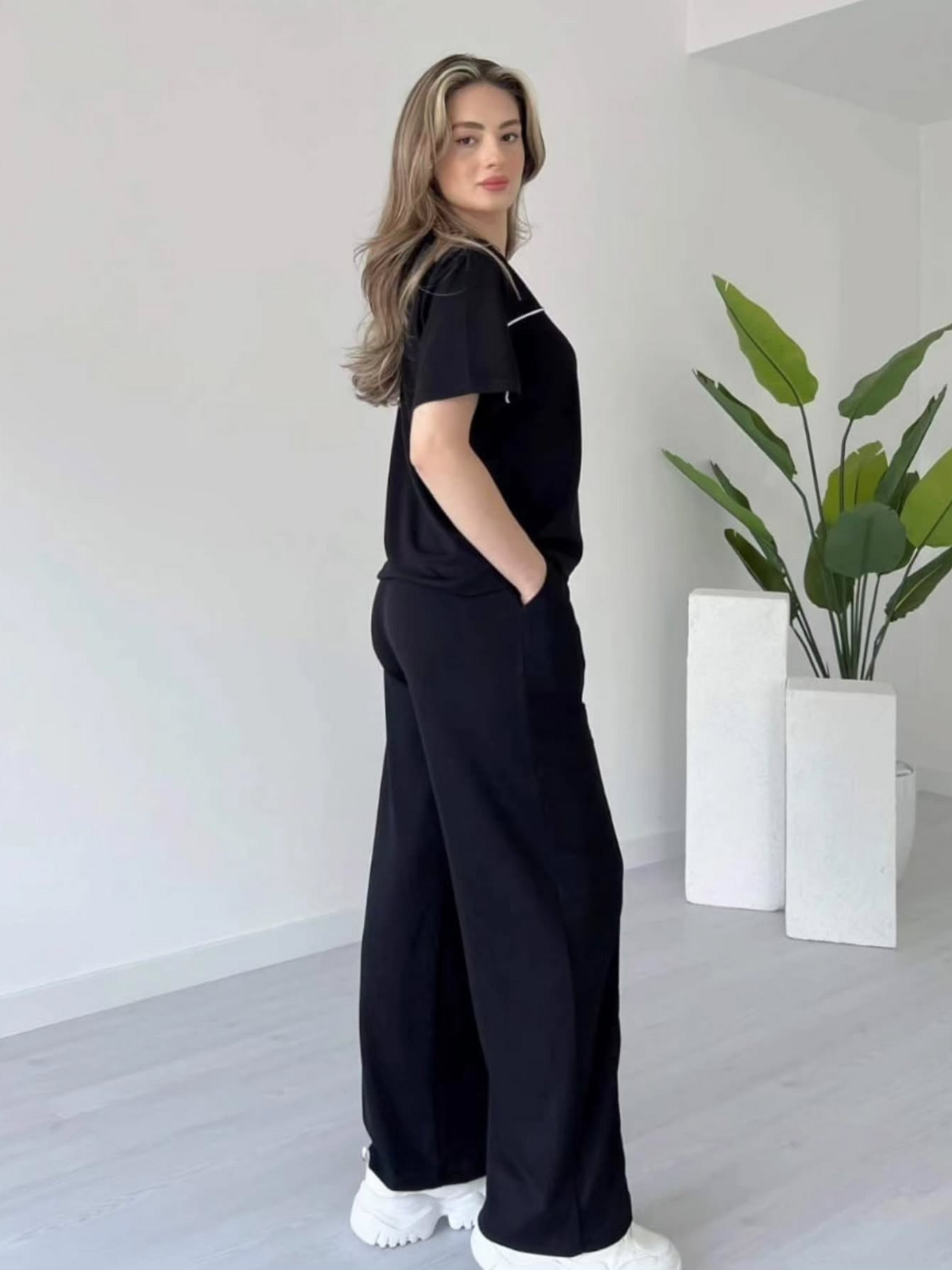 Linear Luxe Co-ord Set