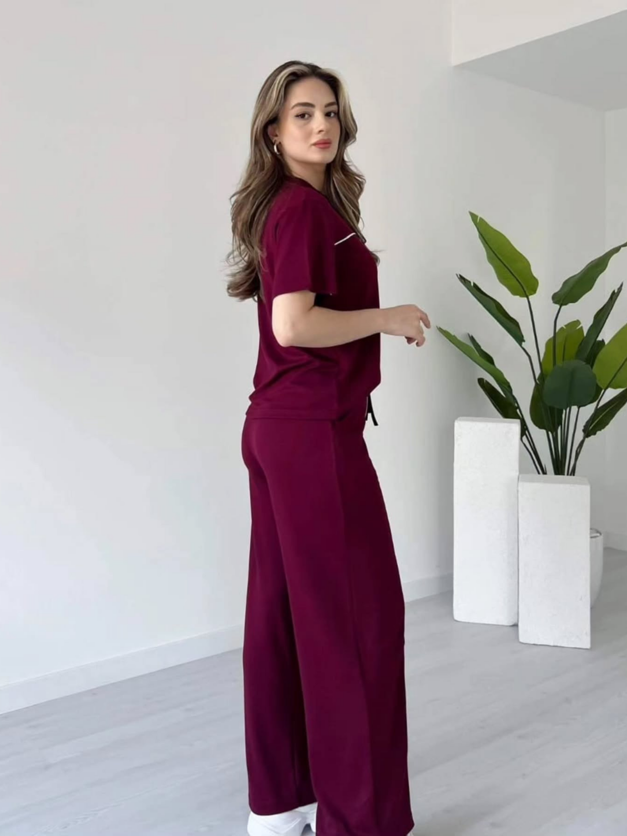 Linear Luxe Co-ord Set