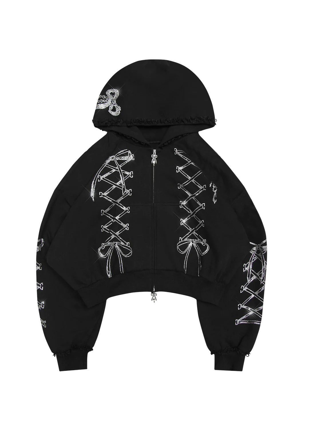 Confessions Rhinestone Hoodie