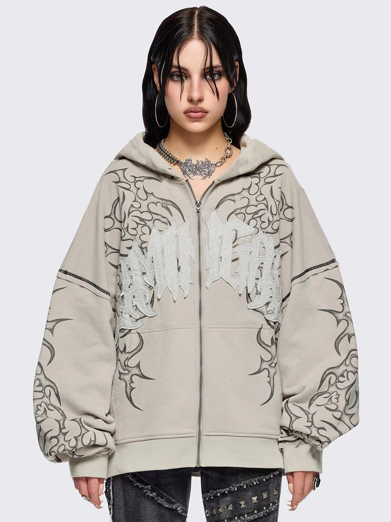 Gothic Tribal Hoodie