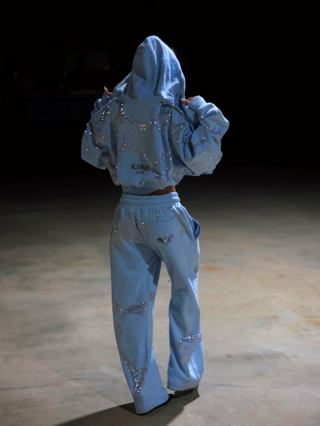 Crystal Veins Set - Ice Blue
