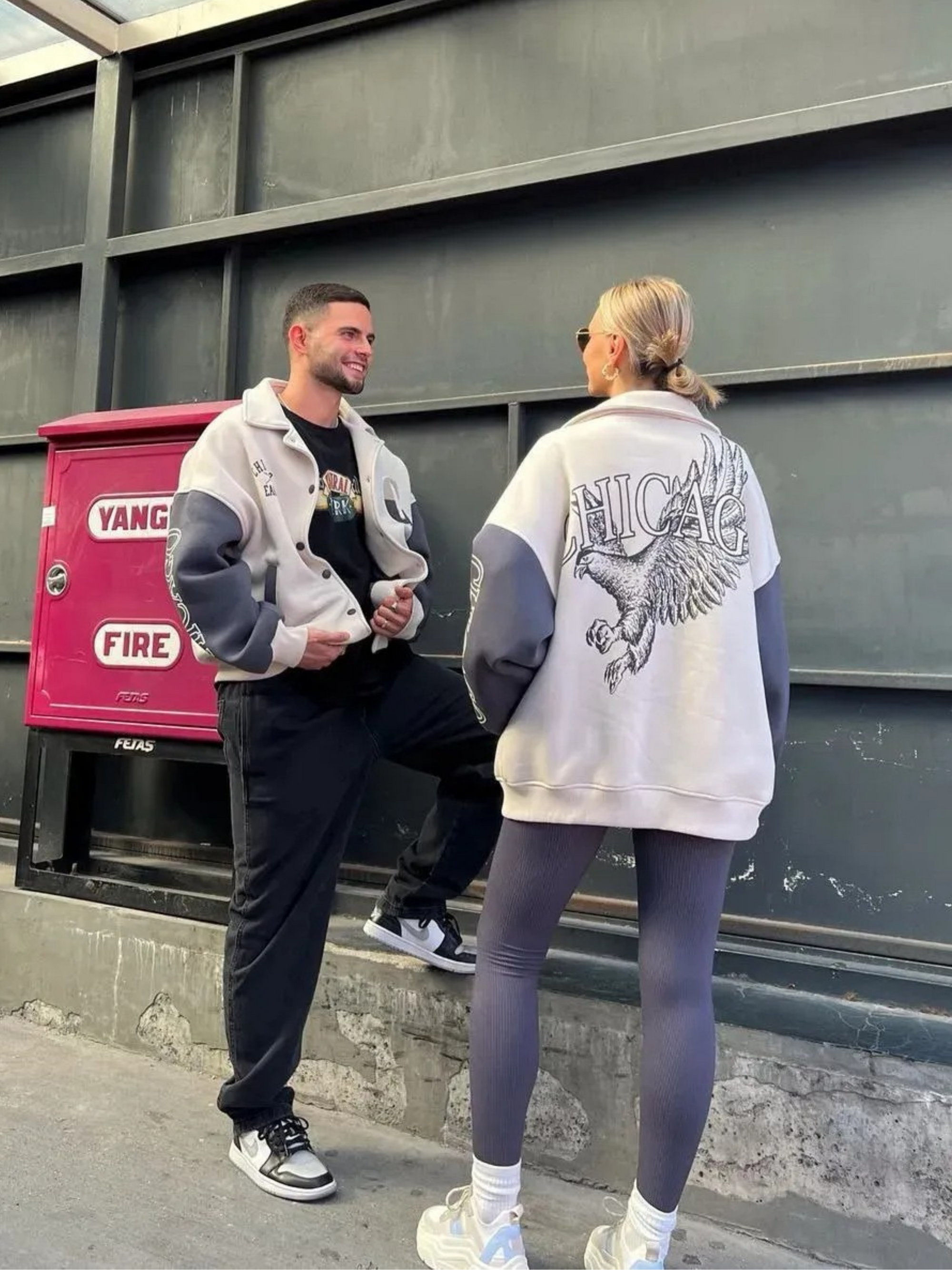 Chicago Eagle Bomber Jacket