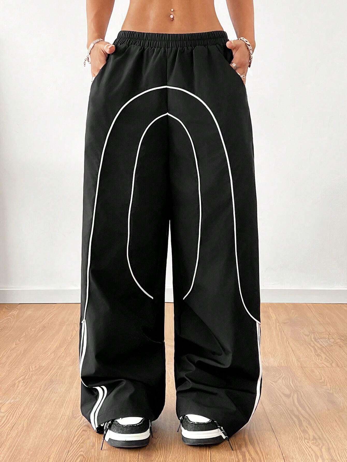Pipe Stripe Sweat Pants