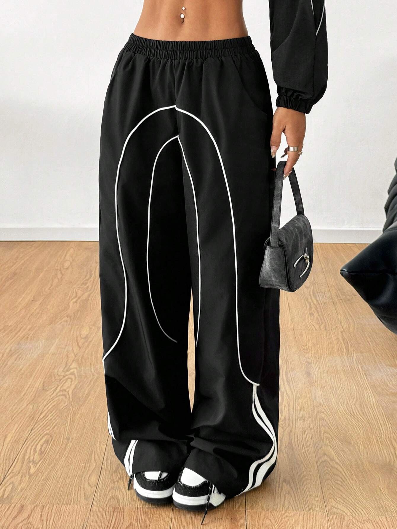 Pipe Stripe Sweat Pants