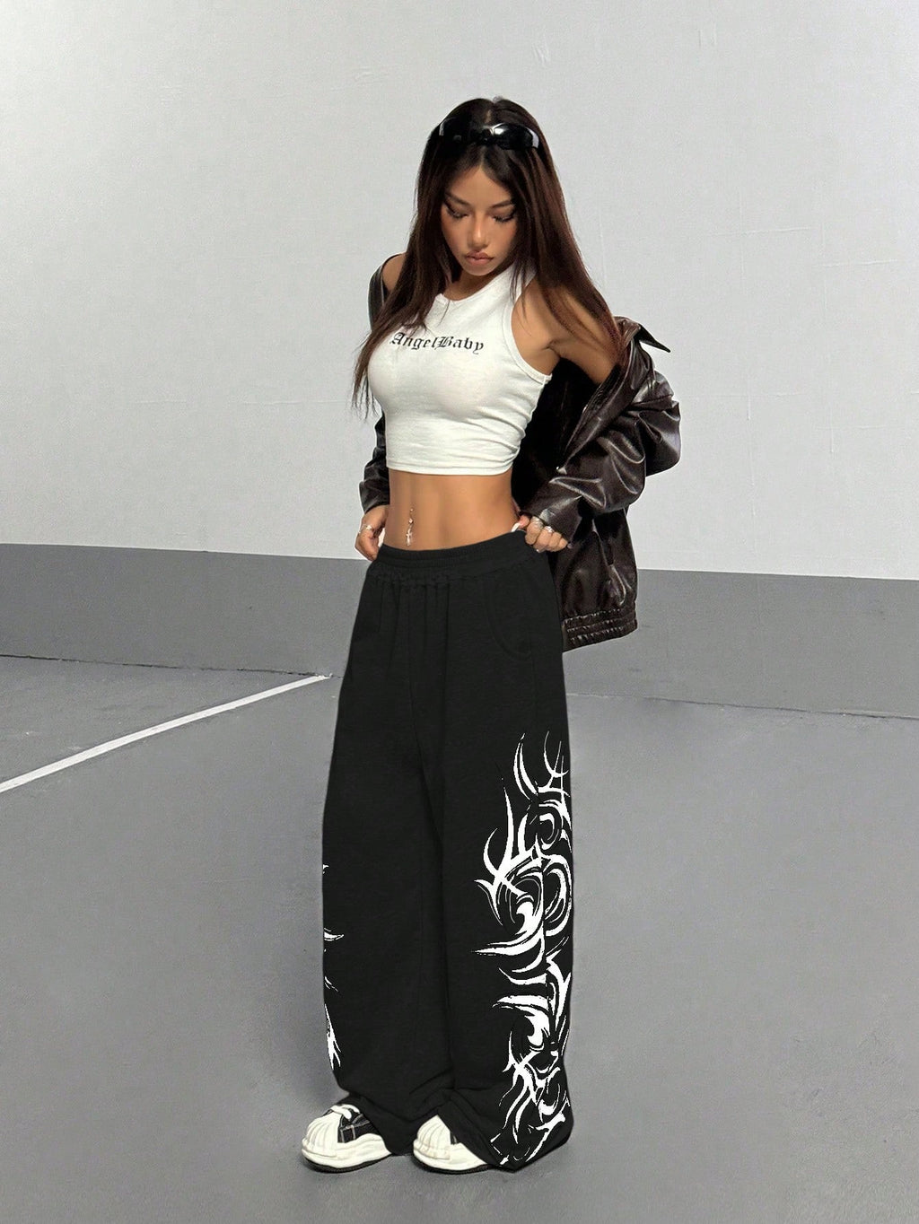 Goth Moth Sweat Pants