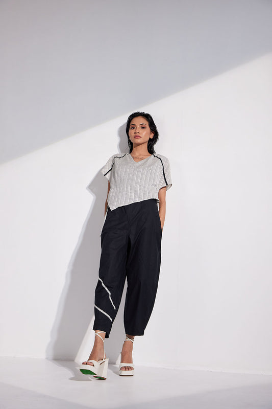 Waist Tie Up Trousers