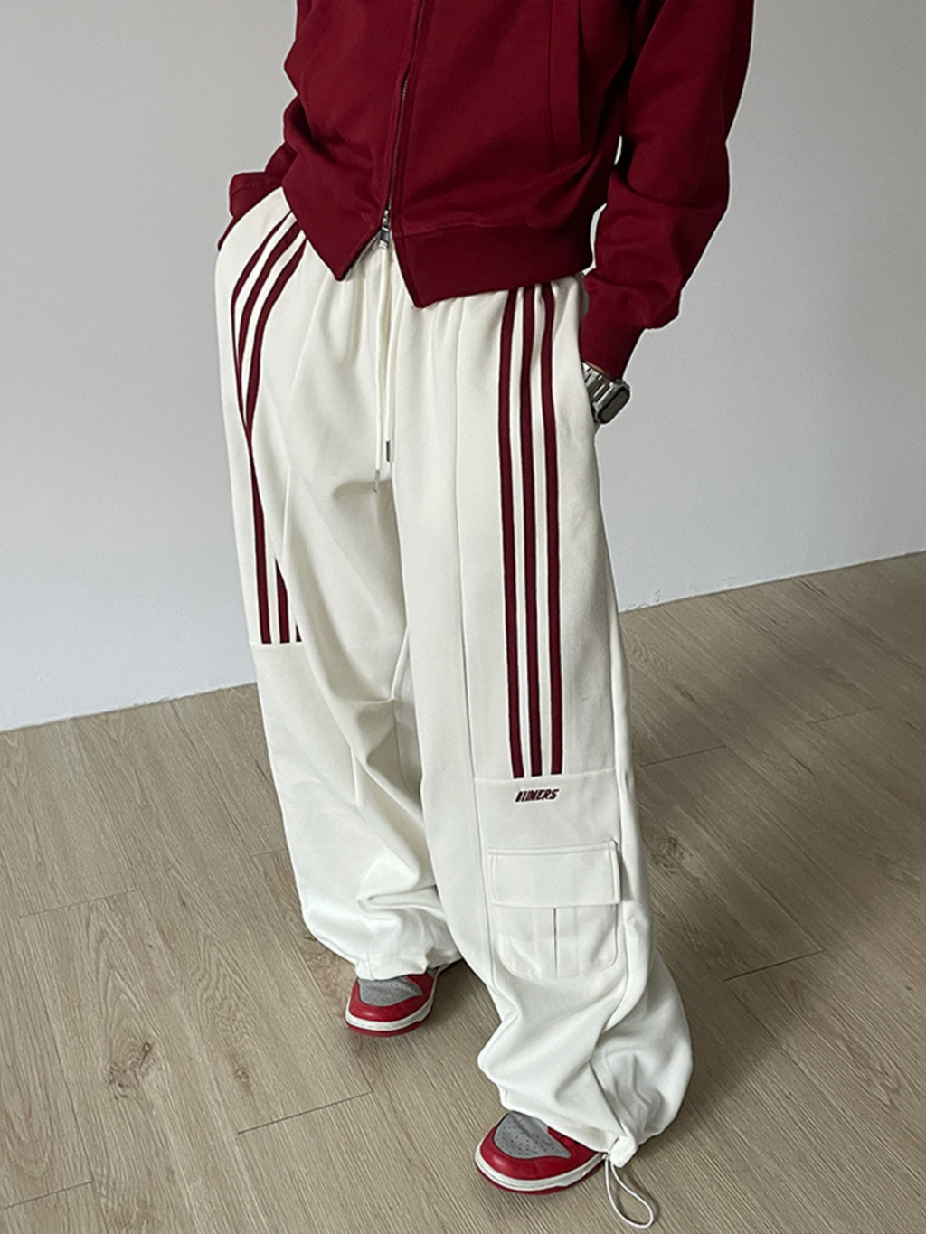 White Rush Track Pants