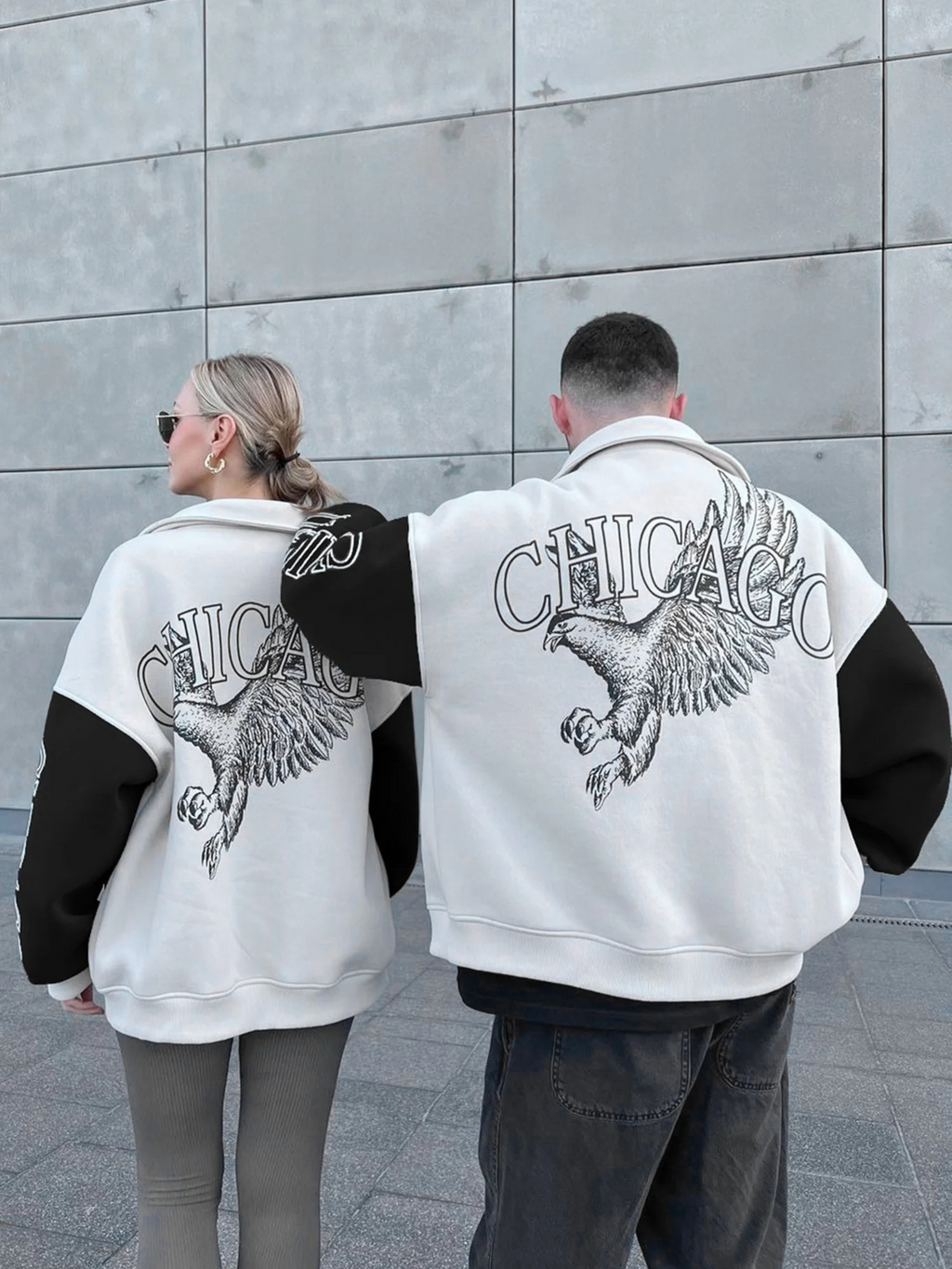 Chicago Eagle Bomber Jacket