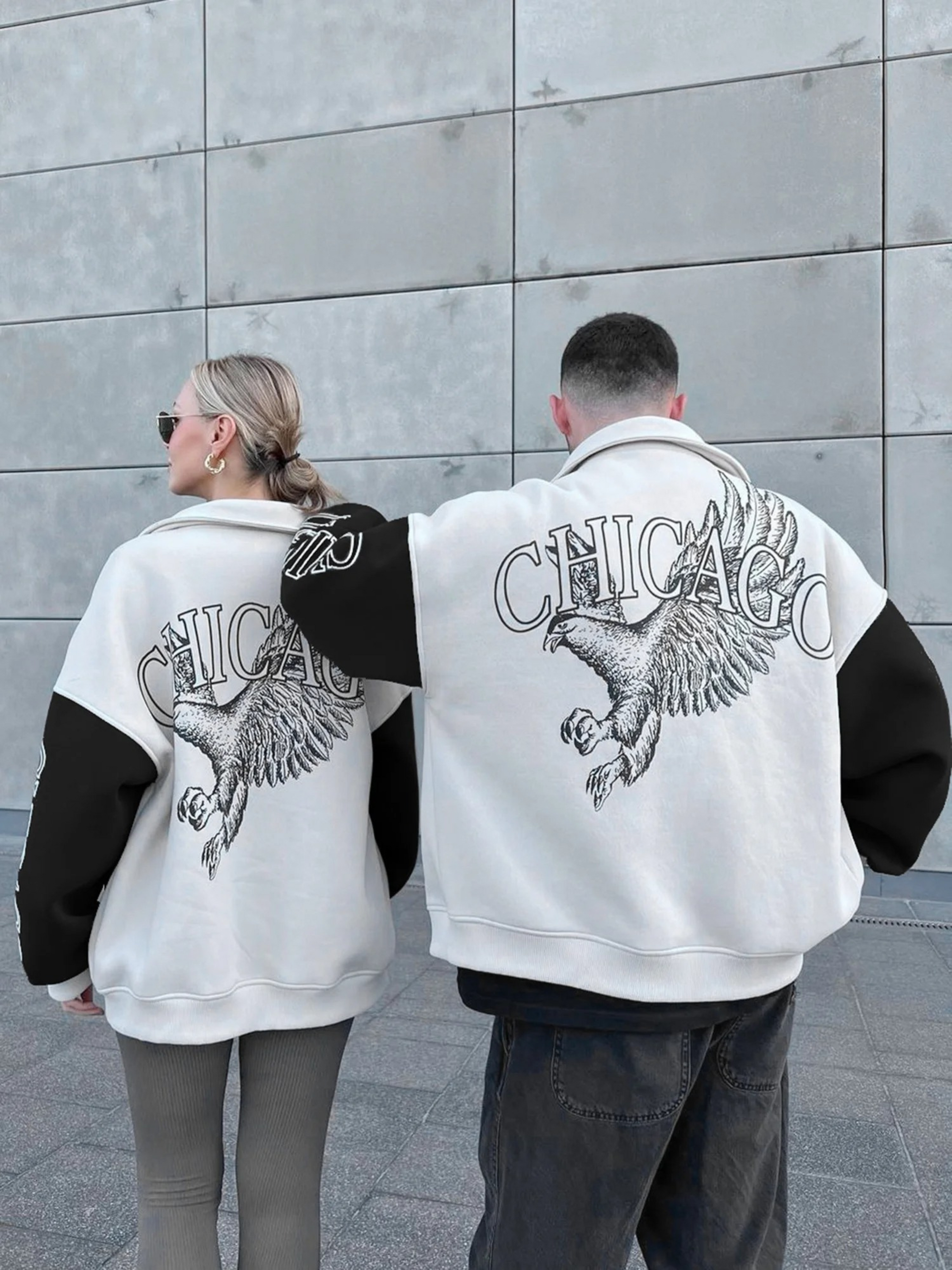 Chicago Eagle Bomber Jacket