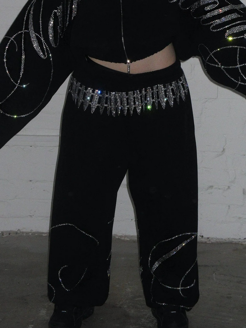 Damned Crystal Joggers