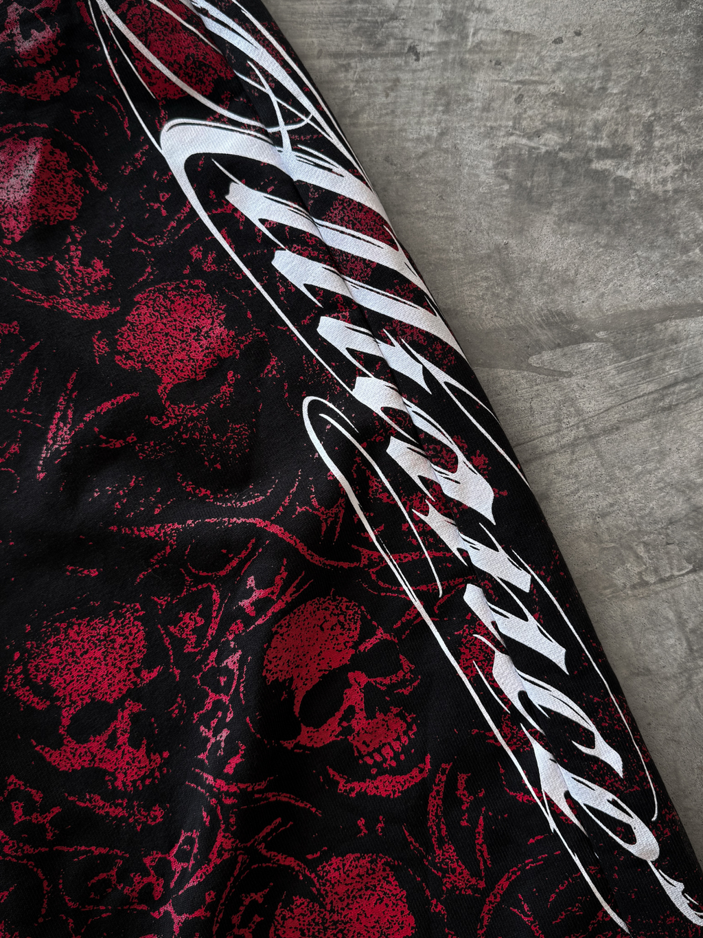 Candy Skull Double Waisted Sweatpants