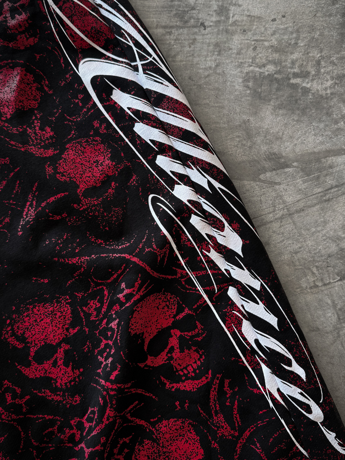 Candy Skull Double Waisted Sweatpants