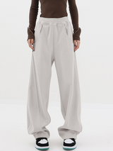 Solid Wide Leg Pants