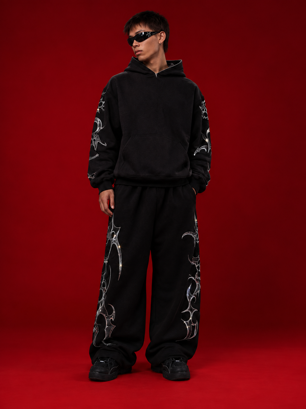 Cursed Rhinestone Co-ord Set