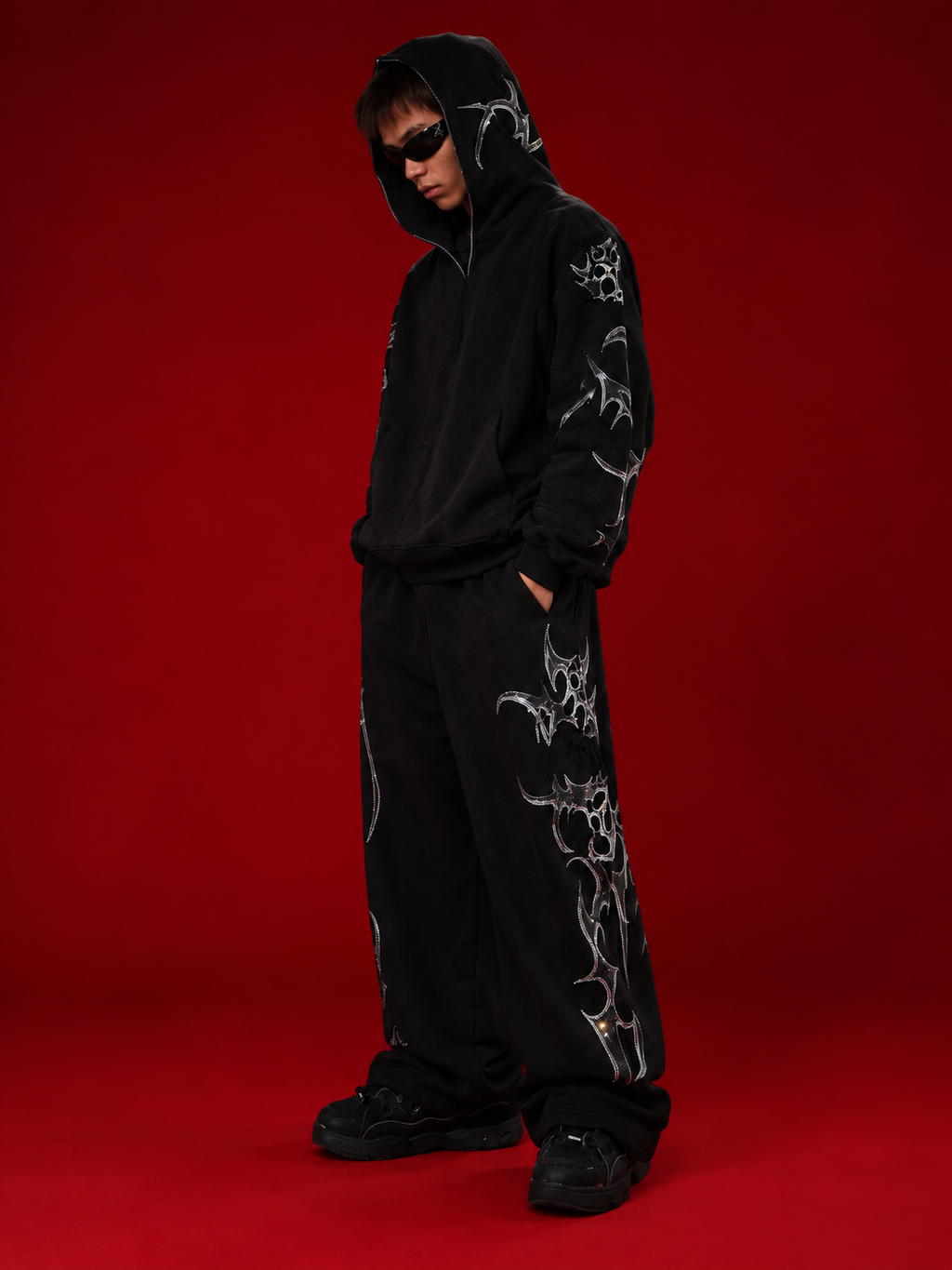 Cursed Rhinestone Co-ord Set