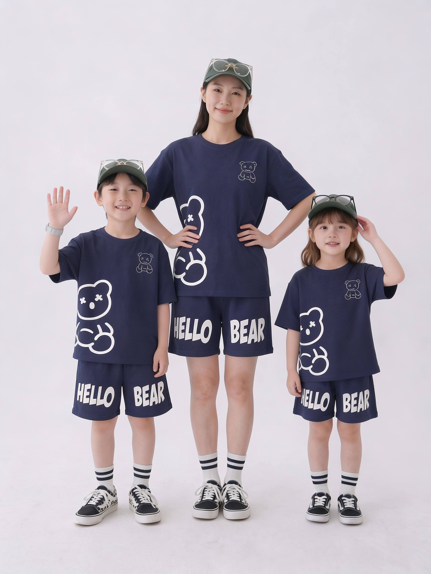 HELLO BEAR | Mom & Me Co-ord Set