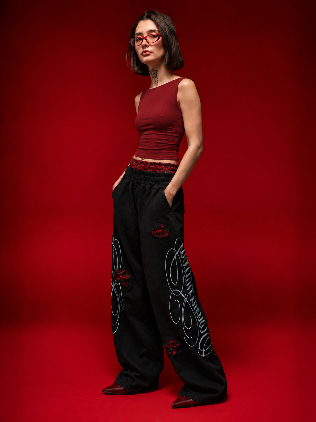 Double Waisted Riot Sweatpants