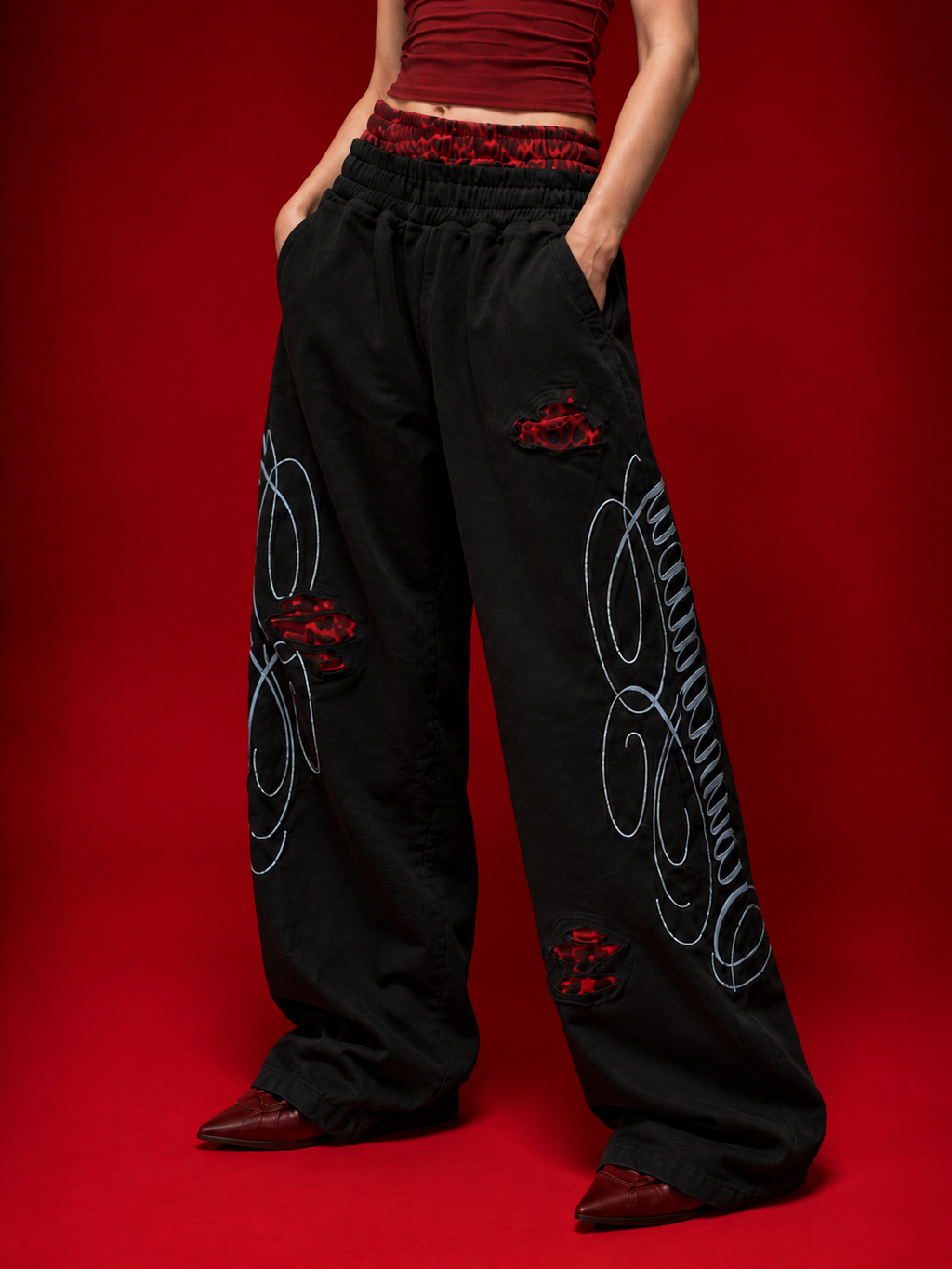 Double Waisted Riot Sweatpants