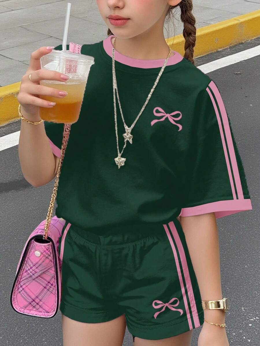 Blush Bow Club Co-ord Set