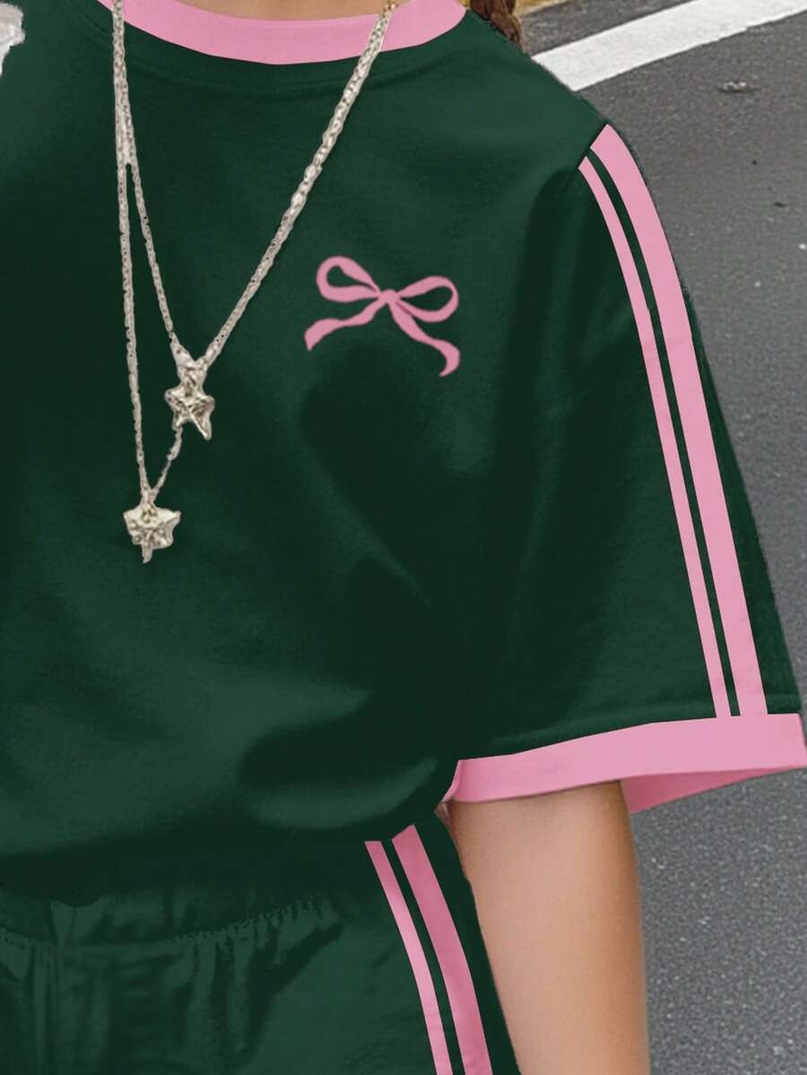 Blush Bow Club Co-ord Set