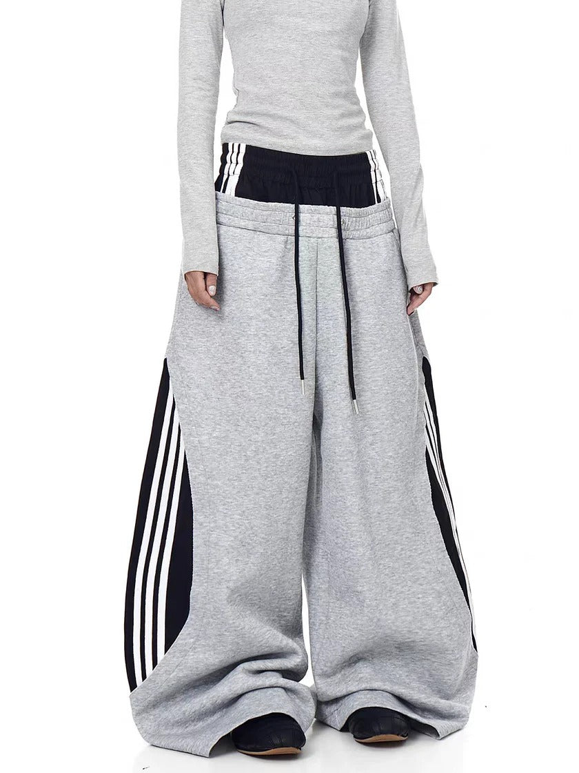 Double Waisted Eclipse Curve Sweatpants