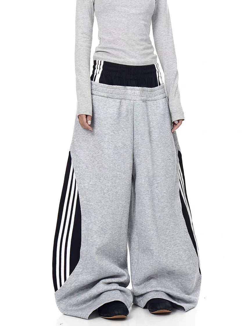 Double Waisted Eclipse Curve Sweatpants