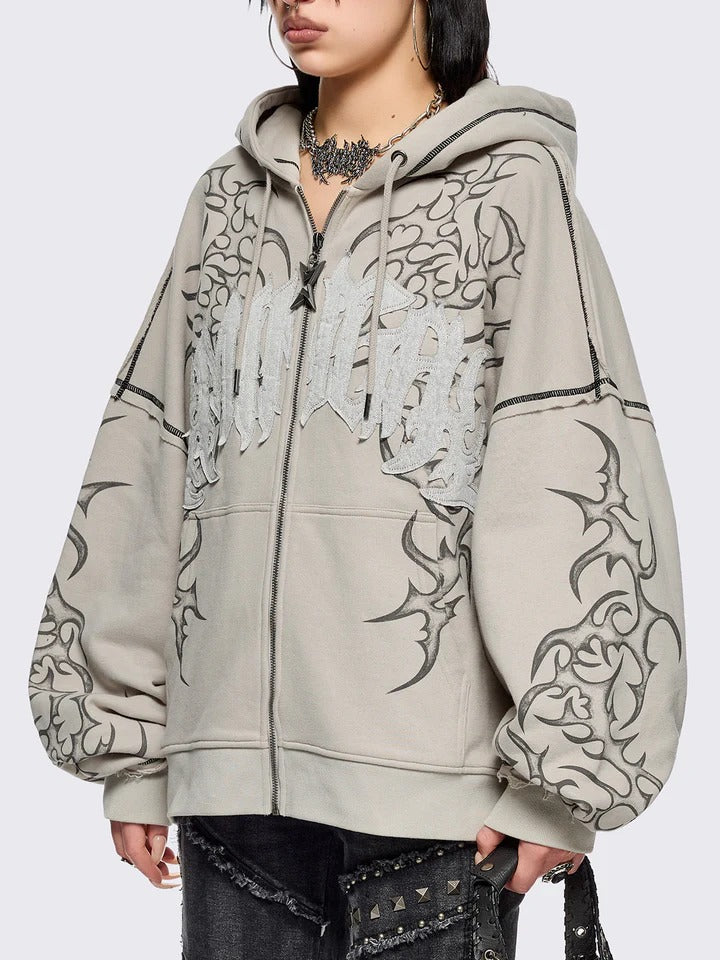 Gothic Tribal Hoodie