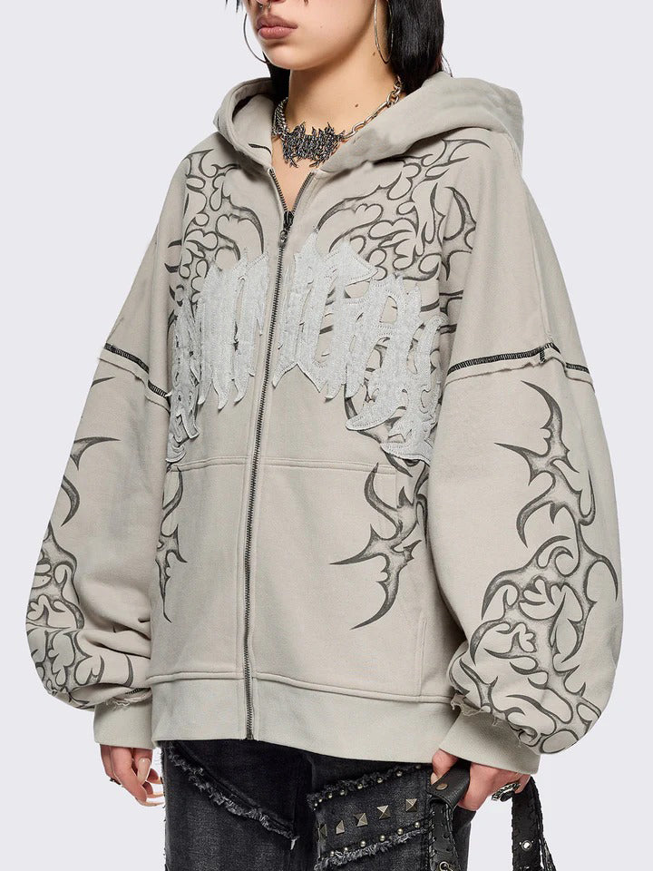 Gothic Tribal Hoodie