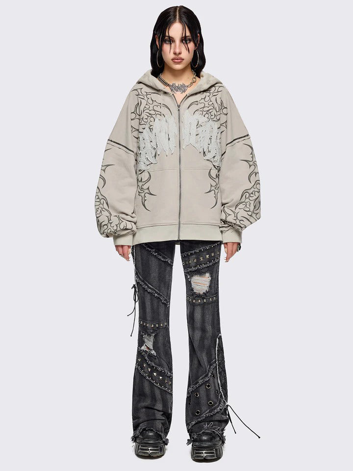 Gothic Tribal Hoodie